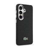 Lacoste Petit Pique Metal Logo Magnetic Zadní Kryt pro Samsung Galaxy S26 Black