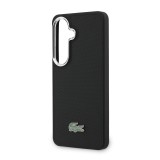Lacoste Petit Pique Metal Logo Magnetic Zadní Kryt pro Samsung Galaxy S26 Black