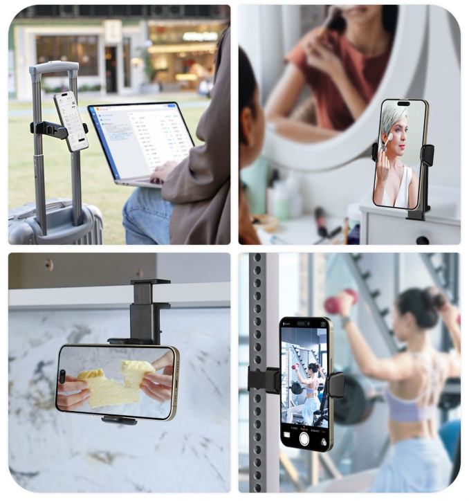 SWISSTEN univerzální držák smartphonů s čelisťovým přichycením