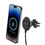 iPEAX držák do auta s bezdrátovým nabíjením HOLDEX PRO, černá