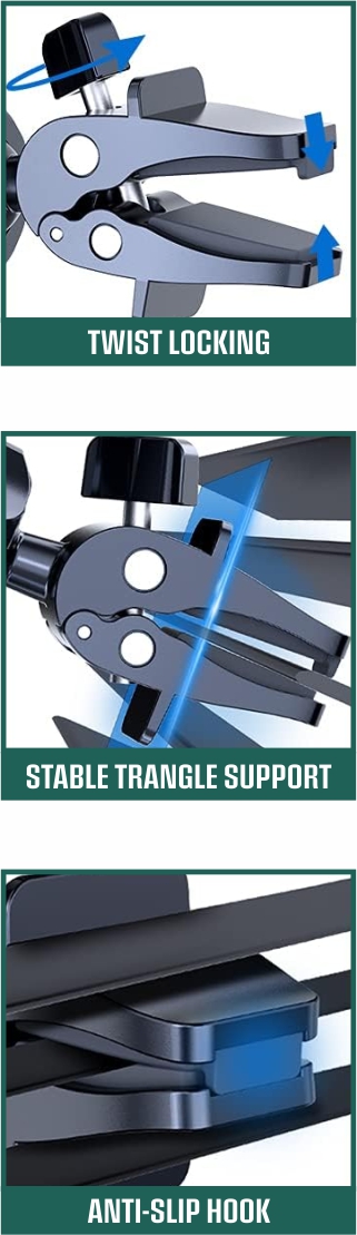 iPEAX držák do auta HOLDEX, černá