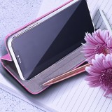 SENSITIVE Book case for SAMSUNG S26 light pink