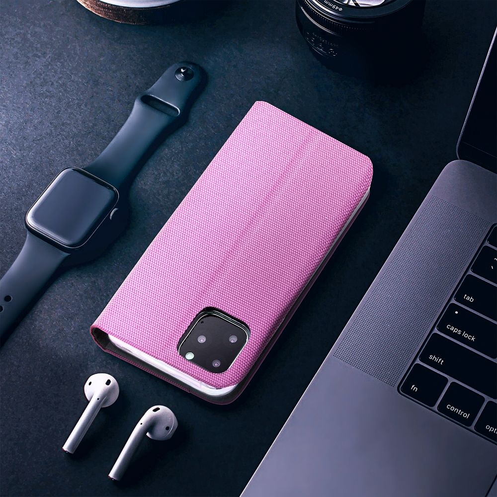 SENSITIVE Book case for SAMSUNG S26 light pink