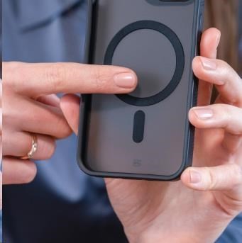 3mk ochranné pouzdro Smoke MagCase pro Apple iPhone Air, černá (obrázek 3)