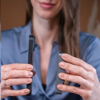 3mk ochranné pouzdro Smoke MagCase pro Apple iPhone Air, černá (obrázek 4)