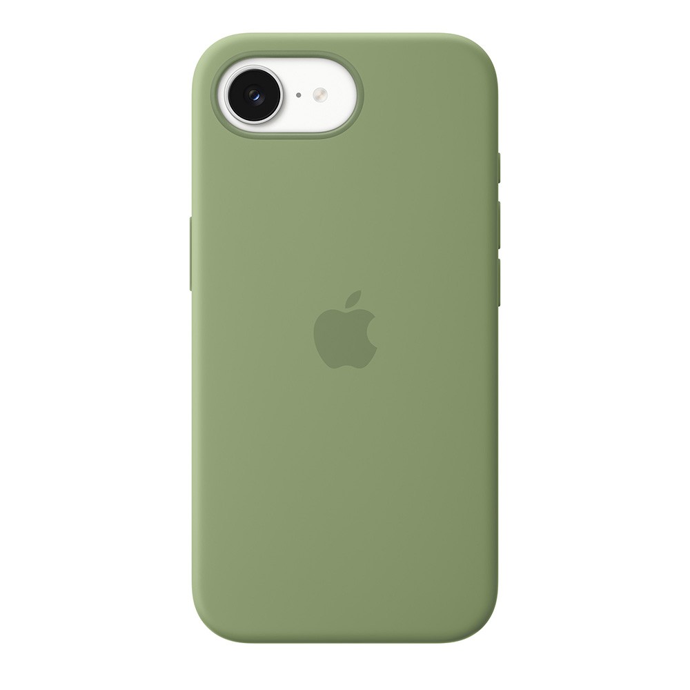 Pouzdro Silicone Case with MagSafe pro Apple iPhone 17e, light moss