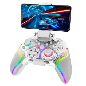 iPega 9666BH Bluetooth RGB Gamepad pro Android/iOS/PS3/PS4/PC/N-Switch bílá