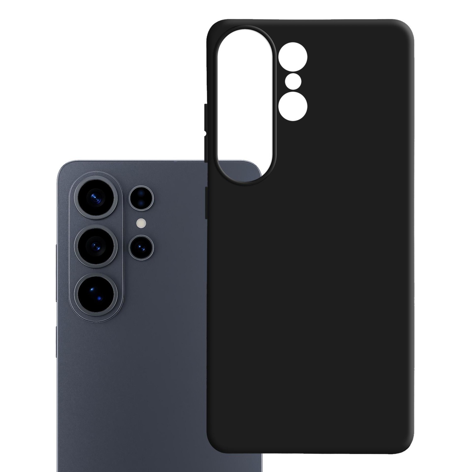 Ochranný kryt 3mk Hardy MagSilicone pro Samsung Galaxy S26+, black 