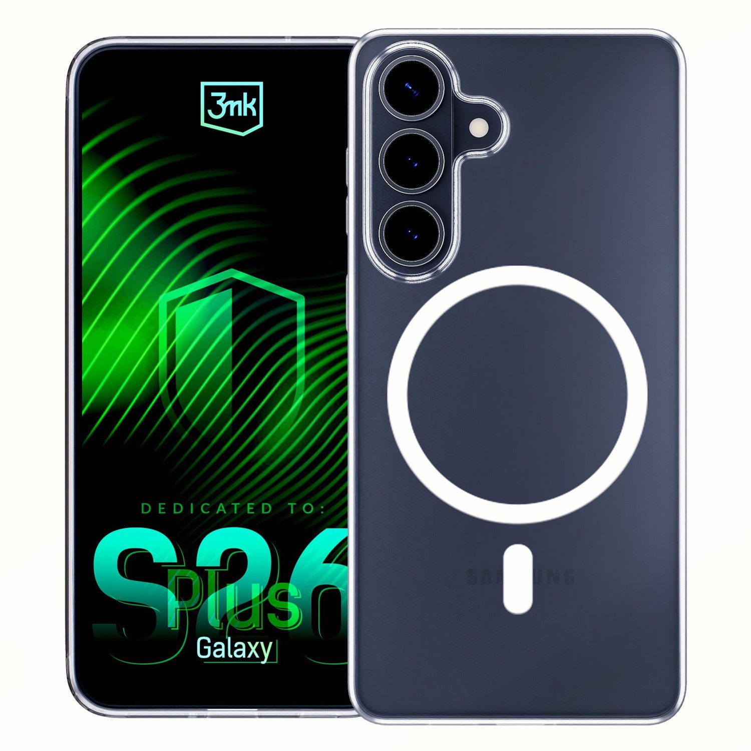 3mk ochranný kryt EverClear MagCase pro Samsung Galaxy S26+