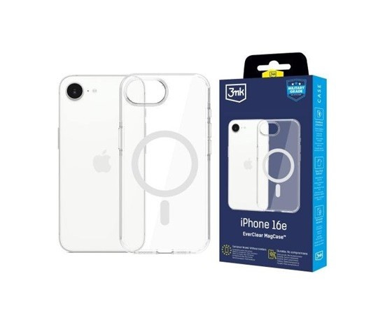 3mk ochranný kryt EverClear Magcase pro Apple iPhone 16e
