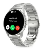 Chytré hodinky ALIGATOR Watch AMOLED PRO, stříbrné