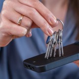 3mk ochranné pouzdro Smoke MagCase pro Samsung Galaxy S25 Ultra, bílá