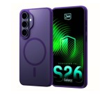 3mk ochranné pouzdro Smoke MagCase pro Samsung Galaxy S26, fialová