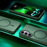 3mk ochranné pouzdro Smoke MagCase pro Samsung Galaxy S26, zelená