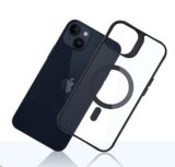 Ochranné pouzdro 3mk Satin Armor MagCase pro Apple iPhone 17, transparentní / černá