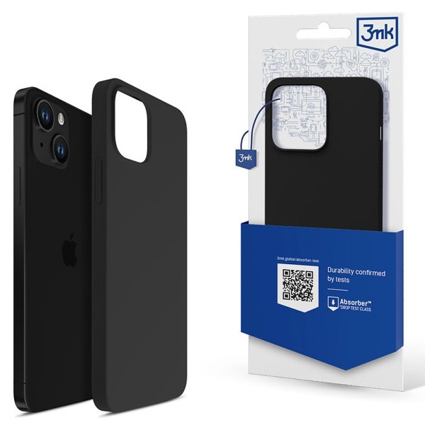 Ochranný kryt 3mk Silicone Case pro Samsung Galaxy A36 5G, černá