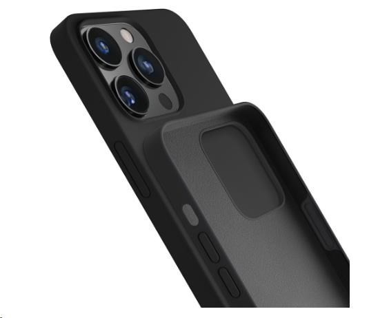 Ochranný kryt 3mk Silicone Case pro Samsung Galaxy S25 5G, černá