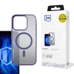 Ochranný kryt 3mk Frosty MagCase pro Apple iPhone 17 Pro, fialová