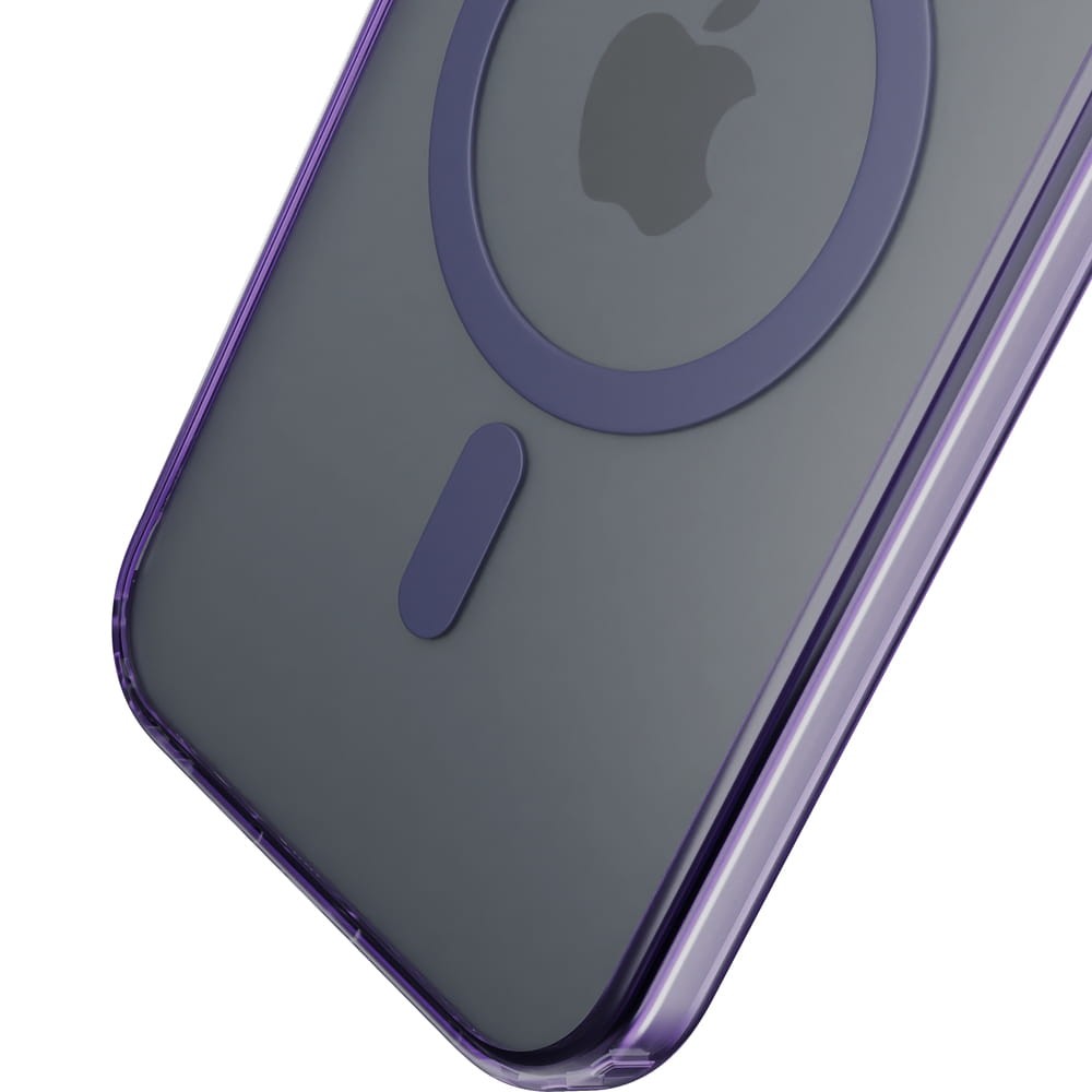 Ochranný kryt 3mk Frosty MagCase pro Apple iPhone 17, fialová