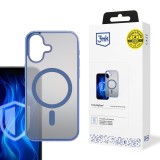 Ochranný kryt 3mk Frosty MagCase pro Apple iPhone 17 Pro, modrá