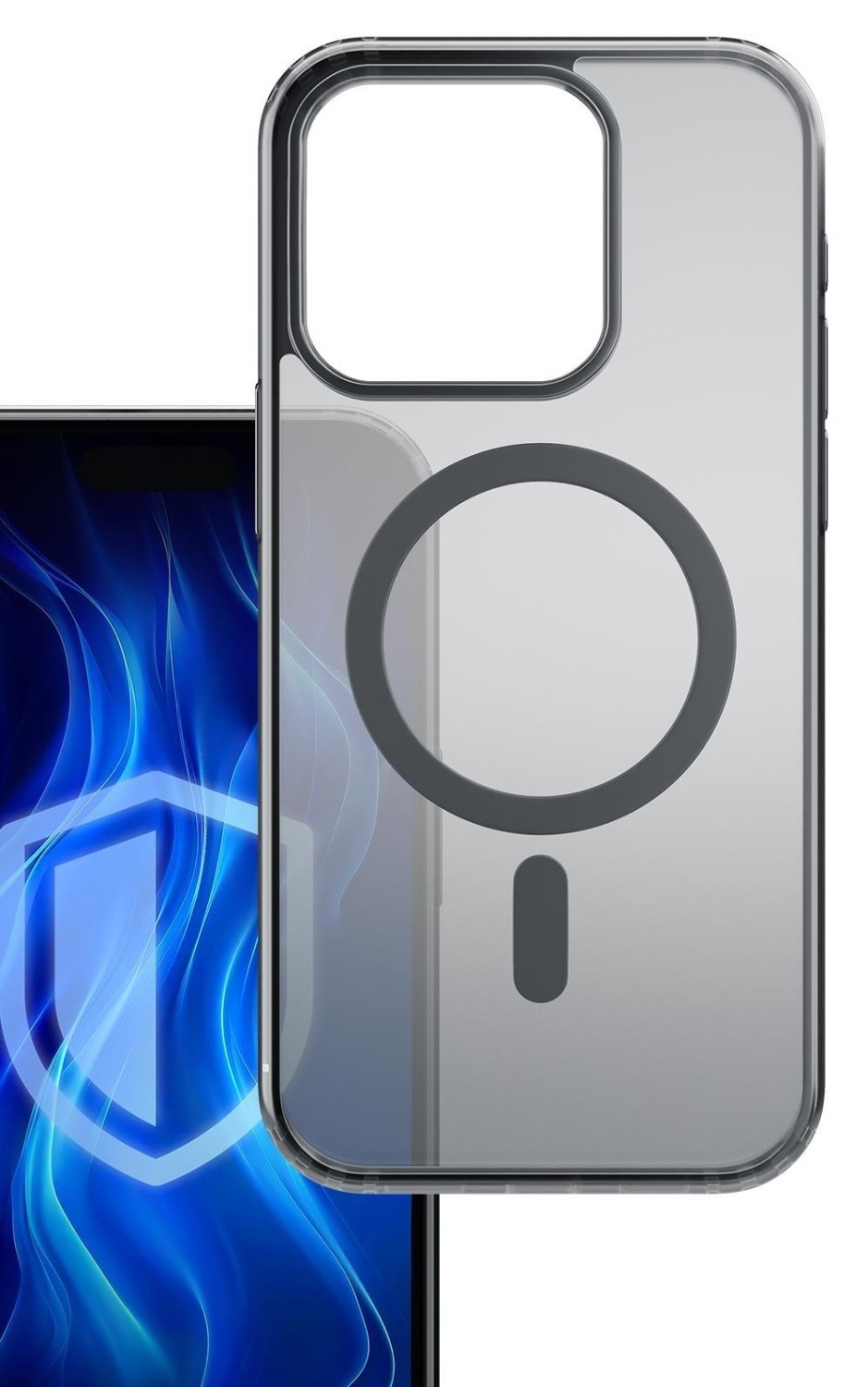 Ochranný kryt 3mk Frosty MagCase pro Apple iPhone 17 Pro Max, černá