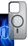 Ochranný kryt 3mk Frosty MagCase pro Apple iPhone 17 Pro, černá