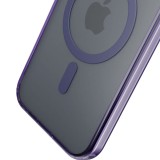 Ochranný kryt 3mk Frosty MagCase pro Apple iPhone 16e, fialová