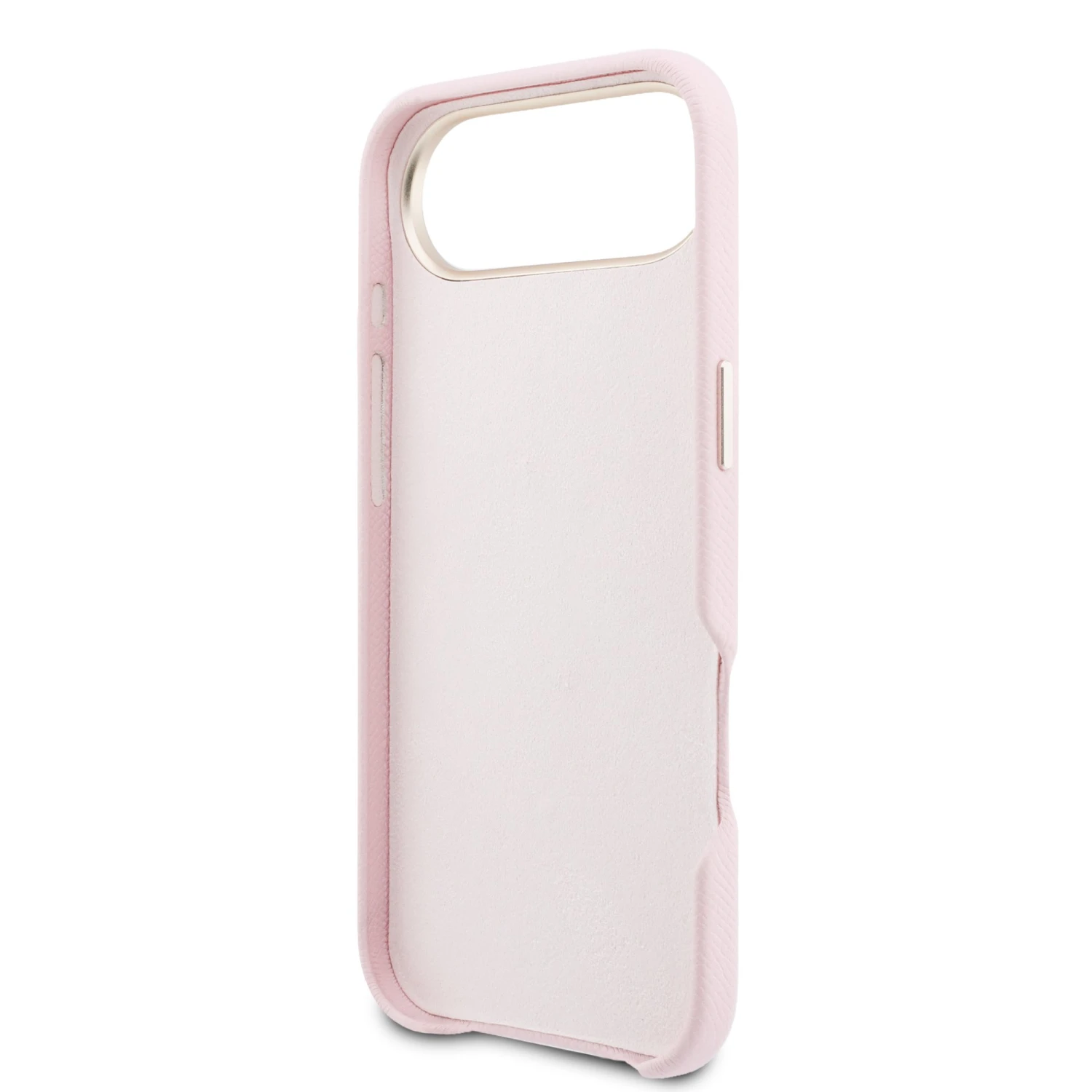 Guess PU Resin Logo Zadní Kryt pro iPhone Air Pink