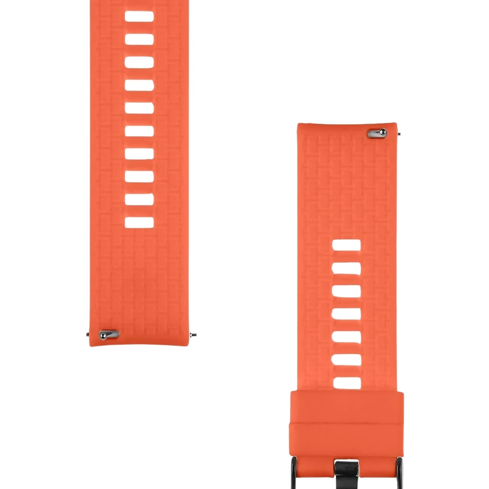 Tactical Quick Release Silikonový Řemínek 24mm Orange