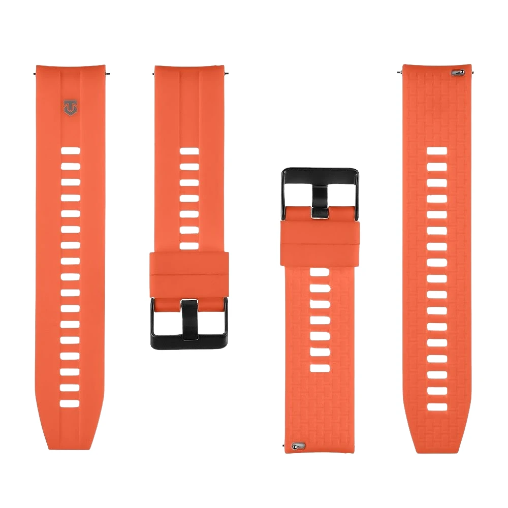 Tactical Quick Release Silikonový Řemínek 24mm Orange