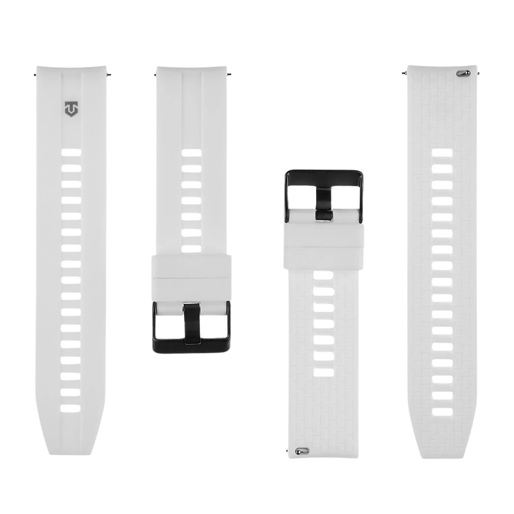 Tactical Quick Release Silikonový Řemínek 24mm White