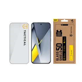 Tvrzené sklo Tactical Glass Shield 5D pro Poco F8 Pro, černá