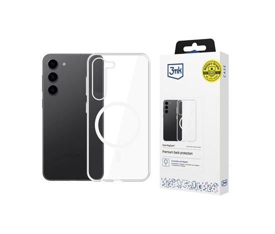 Zadní kryt 3mk Clear MagCase pro Apple iPhone 17 Pro