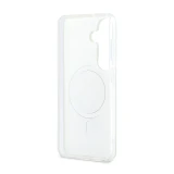 Karl Lagerfeld IML K&CH Peekaboo Logo Magnetic Zadní Kryt pro Samsung Galaxy S26 White