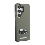 Karl Lagerfeld IML K&CH Peekaboo Logo Magnetic Zadní Kryt pro Samsung Galaxy S26 Ultra Black