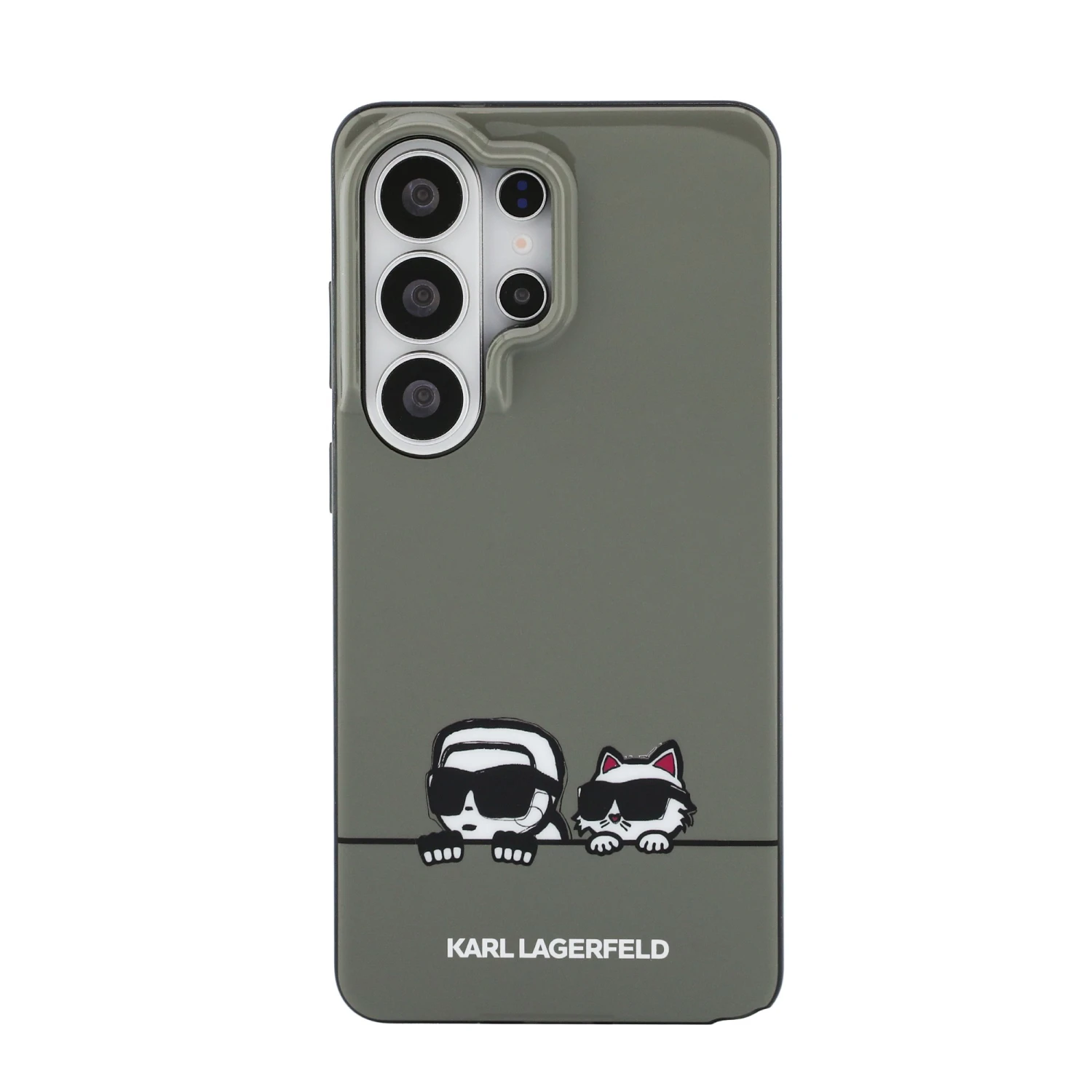 Karl Lagerfeld IML K&CH Peekaboo Logo Magnetic Zadní Kryt pro Samsung Galaxy S26 Ultra Black