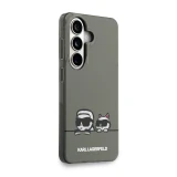 Karl Lagerfeld IML K&CH Peekaboo Logo Magnetic Zadní Kryt pro Samsung Galaxy S26 Black