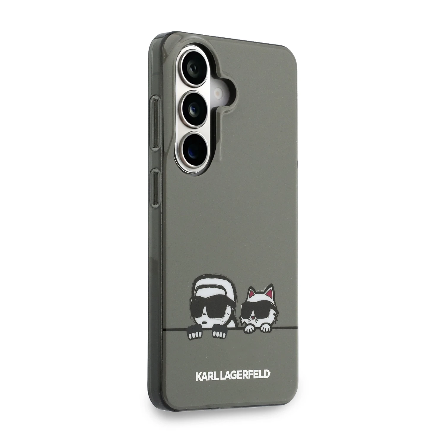 Karl Lagerfeld IML K&CH Peekaboo Logo Magnetic Zadní Kryt pro Samsung Galaxy S26 Black