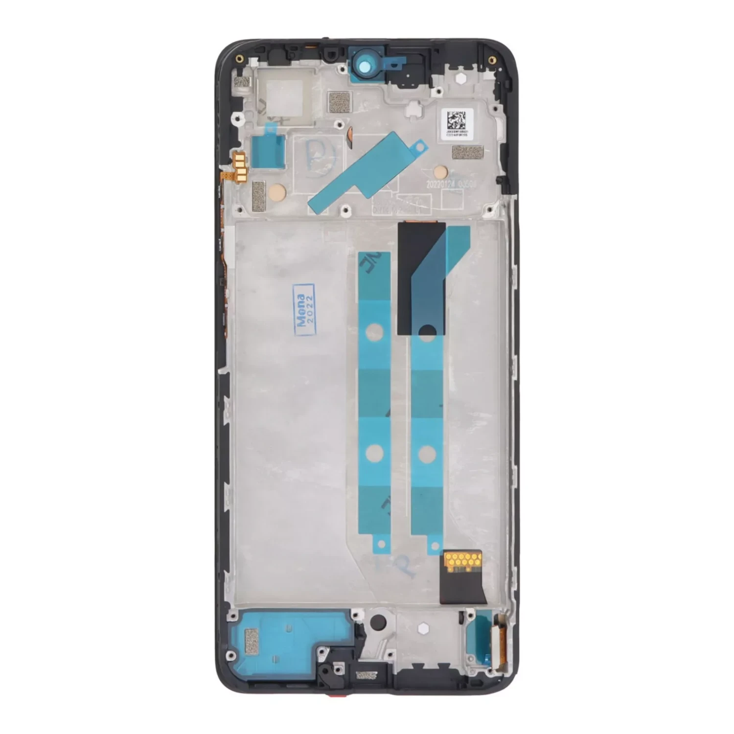 LCD display + dotyková deska + přední kryt pro Xiaomi Redmi Note 11 Pro TFT, black