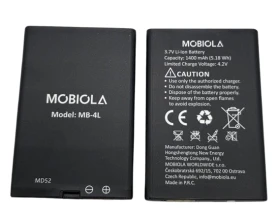 Baterie MB-4L  pro telefon MOBIOLA MB4120, Li-Ion, 1400 mAh