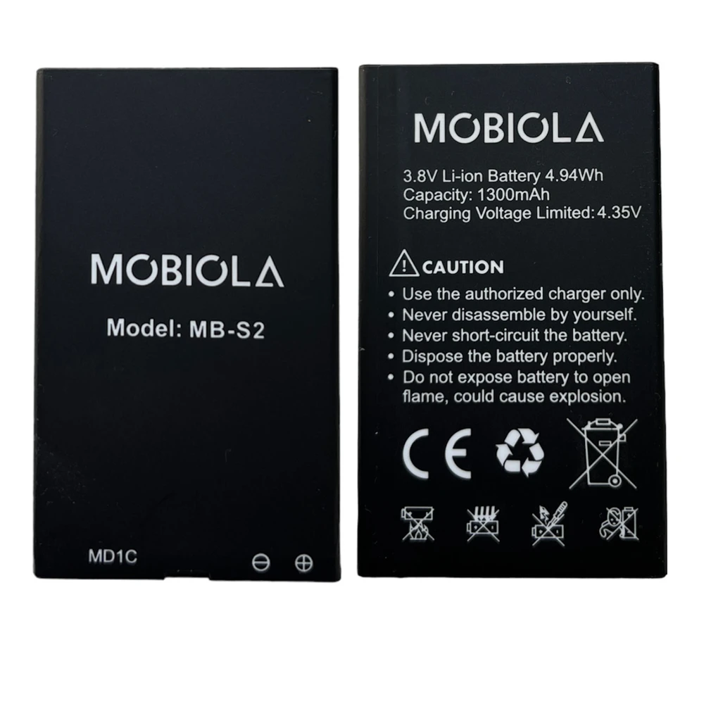 Baterie MB-S2 pro MOBIOLA MB3200, MB3200i, Li-Ion 1300 mAh