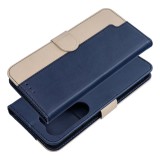 Flipové pouzdro Split Book case pro Xiaomi Redmi Note 15 Pro 5G, navy cream