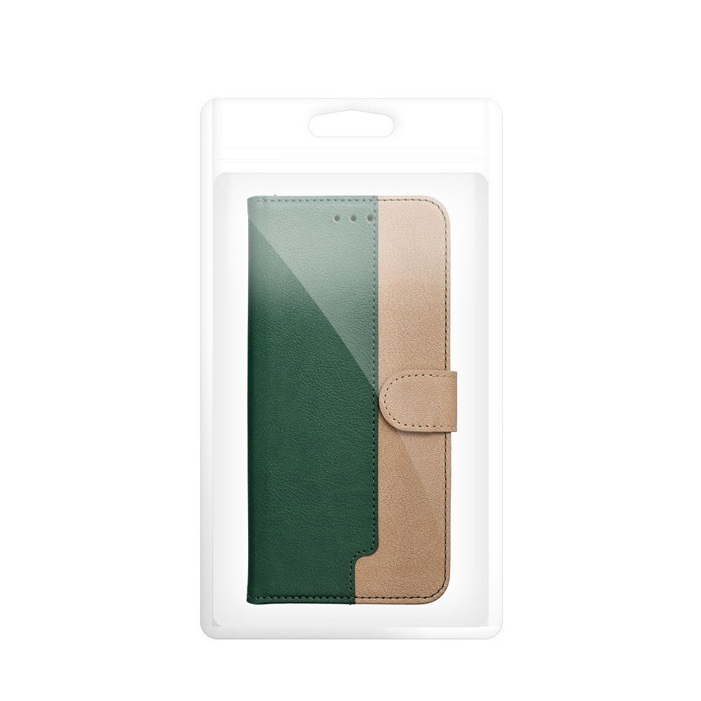 Flipové pouzdro Split Book case pro Samsung Galaxy S26, green gold