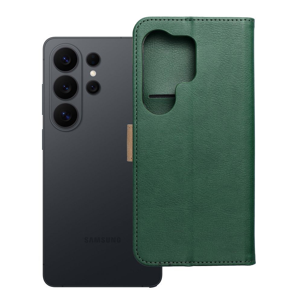 Flipové pouzdro Split Book case pro Xiaomi Redmi Note 15 5G, green gold
