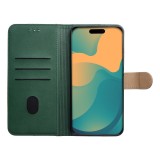 Flipové pouzdro Split Book case pro Xiaomi Redmi Note 15 Pro+ 5G, green gold