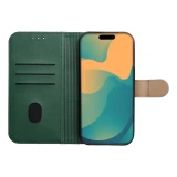Split Book case for IPHONE 17 green gold