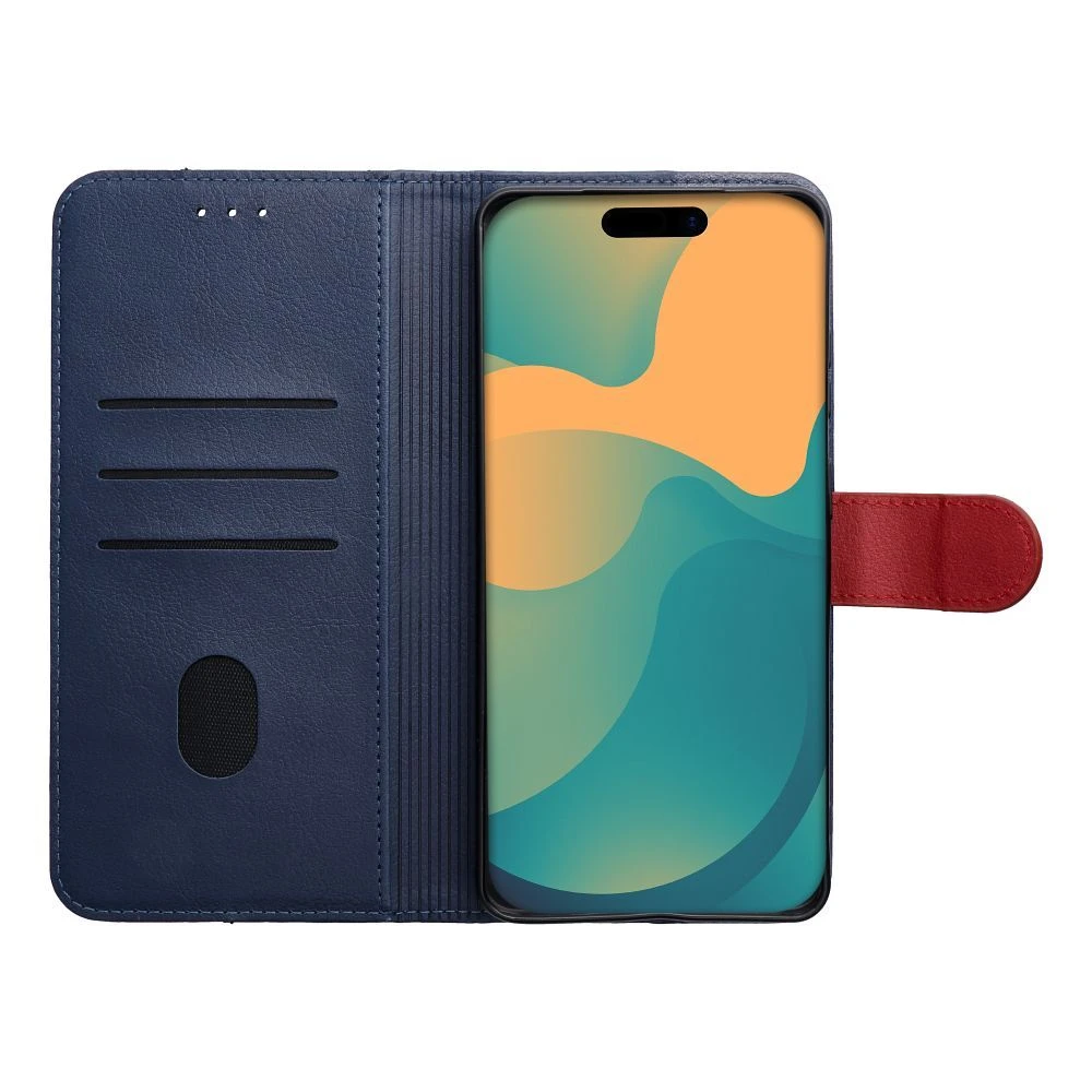Split Book case for XIAOMI Redmi Note 15 PRO Plus 5G navy red
