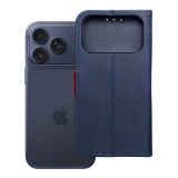 Split Book case for IPHONE 17 PRO MAX navy red