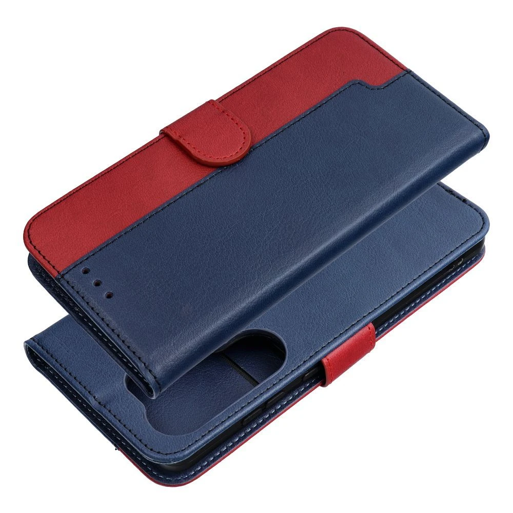 Split Book case for XIAOMI Redmi Note 15 PRO 4G navy red
