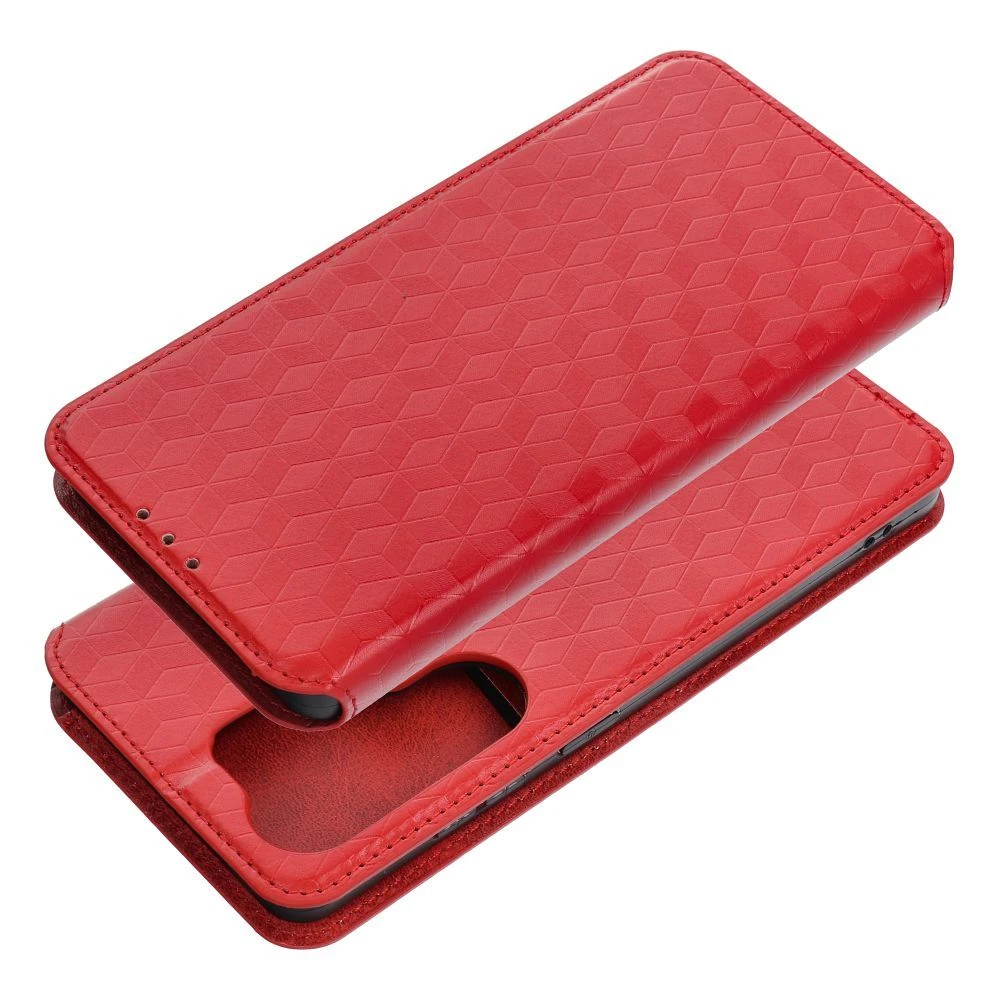 Flip case for Xiaomi Redmi NOTE 15 5G Cubic Book red